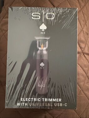 ACE Electric Trimmer for Men - Black